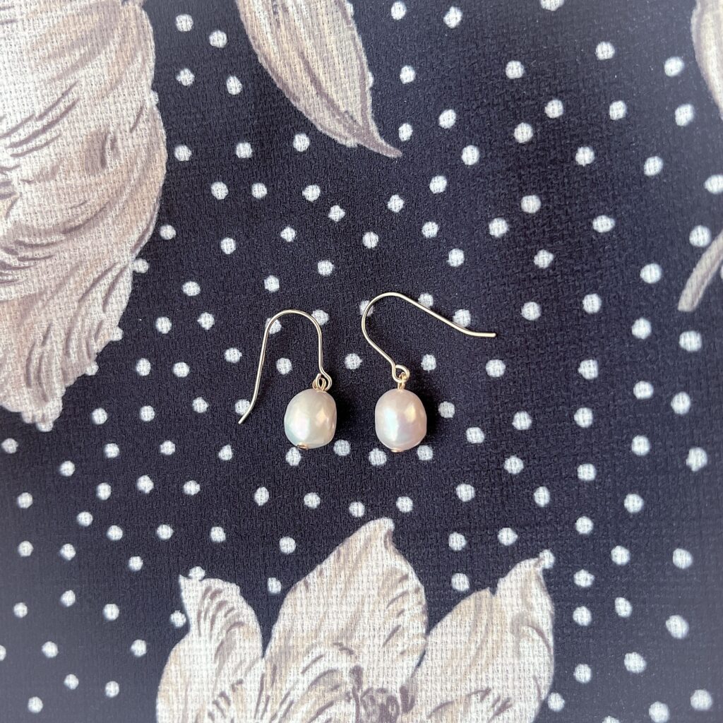 浴衣とピアス